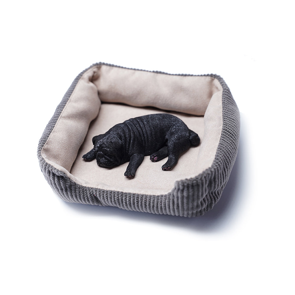 JXK085 Pug puppy sleeping on its back, Gift for Dog Lover from JXK Studio