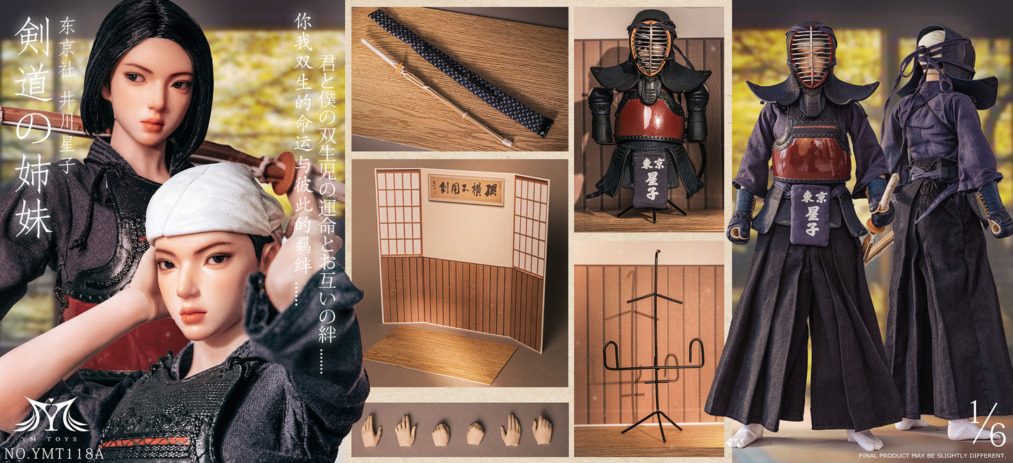 YMT118 Pre-sale Kendo Girl — Ikawa Hoshiko & Tama Tsuru from JXK Studio