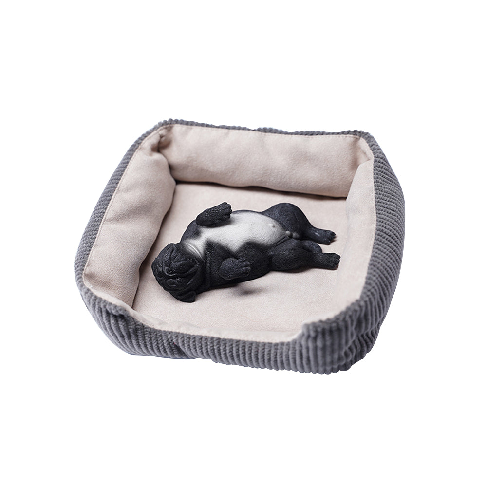 JXK085 Pug puppy sleeping on its back, Gift for Dog Lover from JXK Studio
