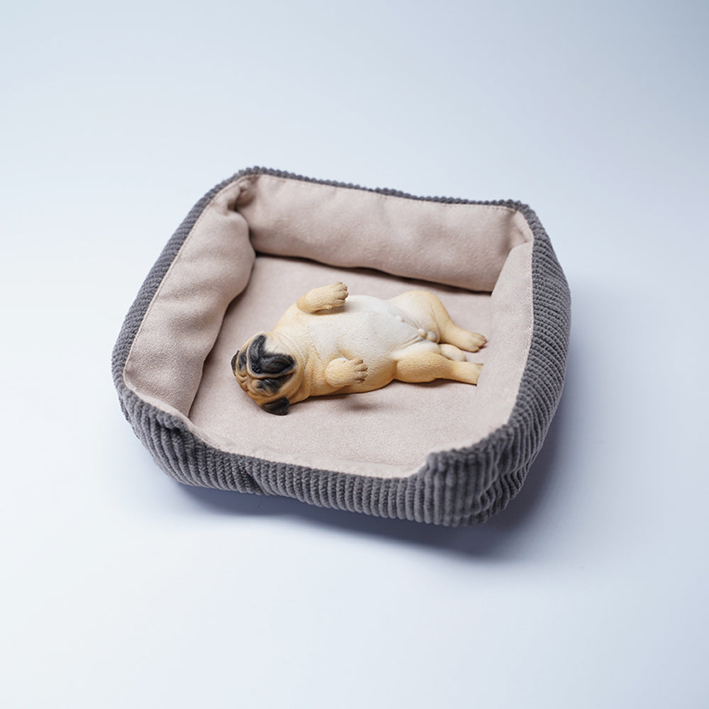 JXK085 Pug puppy sleeping on its back, Gift for Dog Lover from JXK Studio