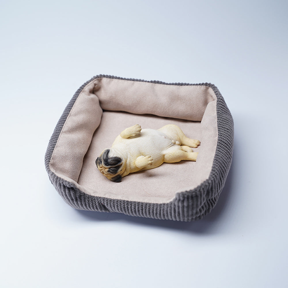 JXK085 Pug puppy sleeping on its back, Gift for Dog Lover from JXK Studio