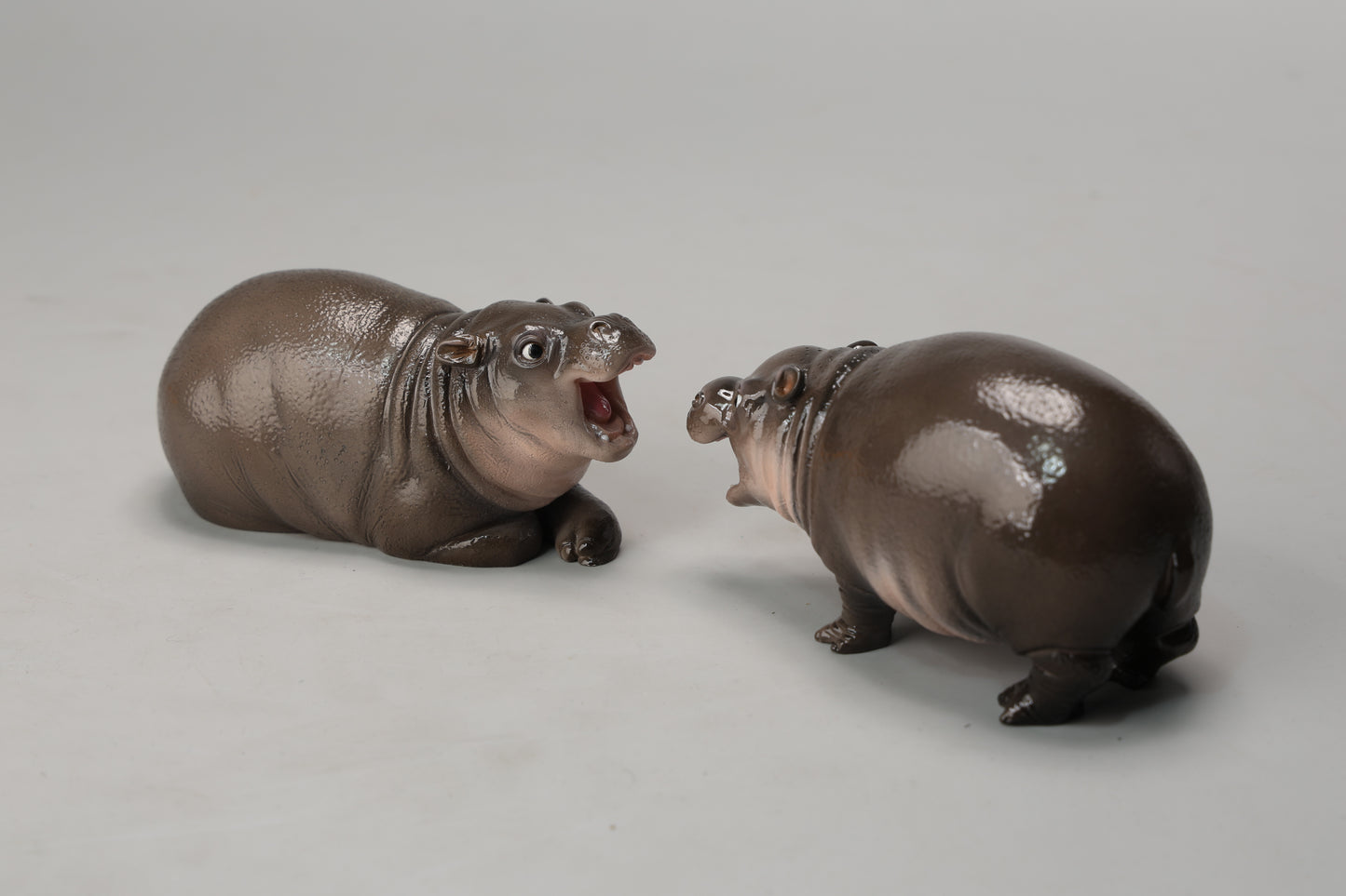 JXK264 Baby Hippopotamus Figurine: MooD- eng from JXK Studio