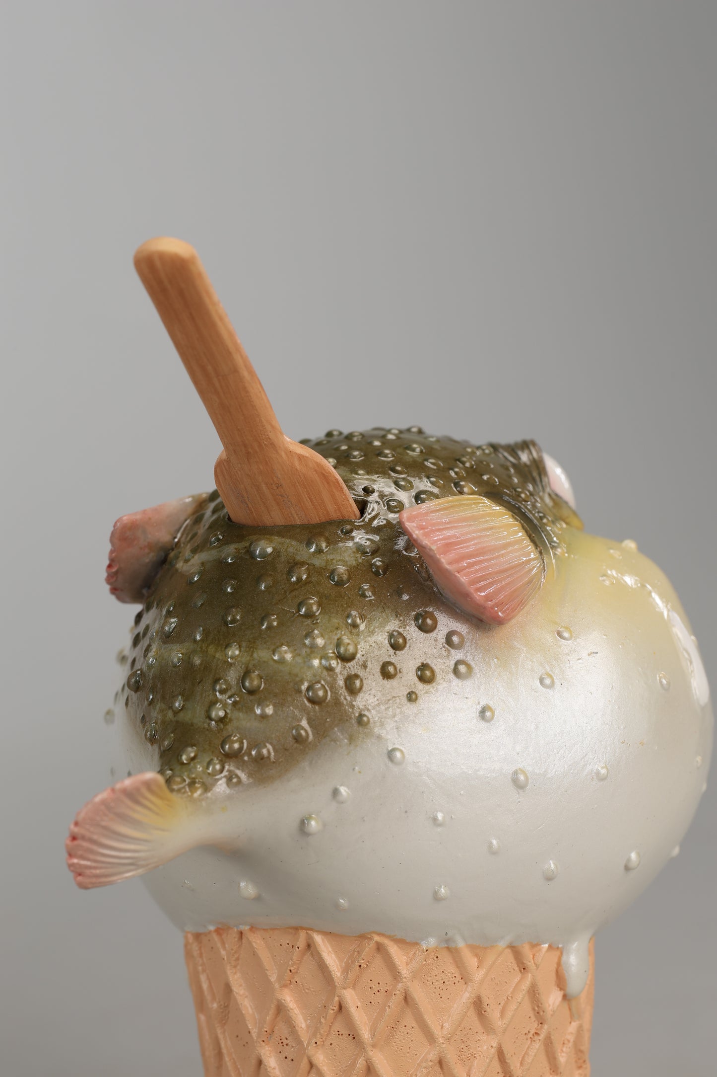 JXK266 Pre-Order Pufferfish lce Cream Figurine from JXK Studio
