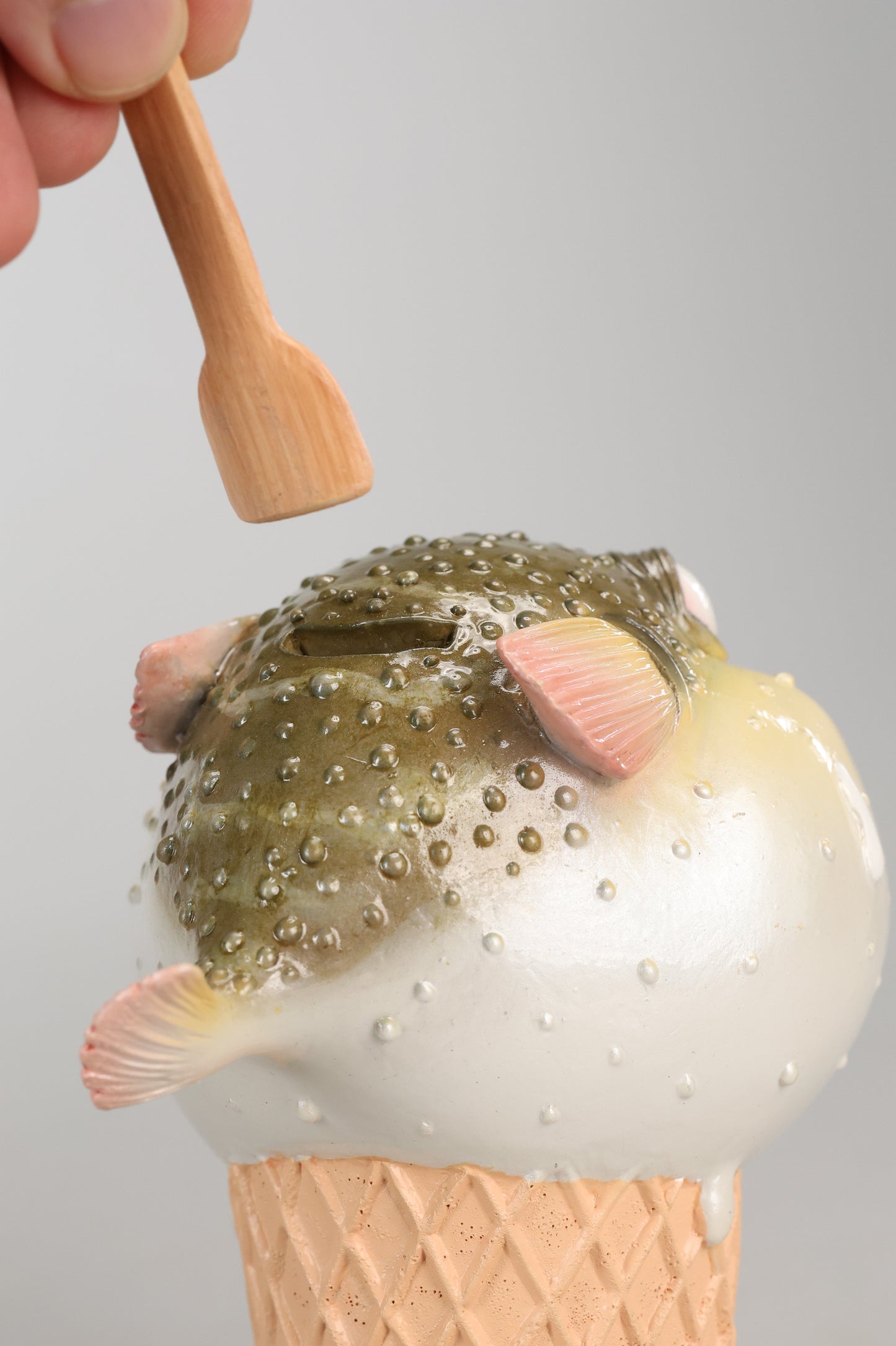 JXK266 Pre-Order Pufferfish lce Cream Figurine from JXK Studio