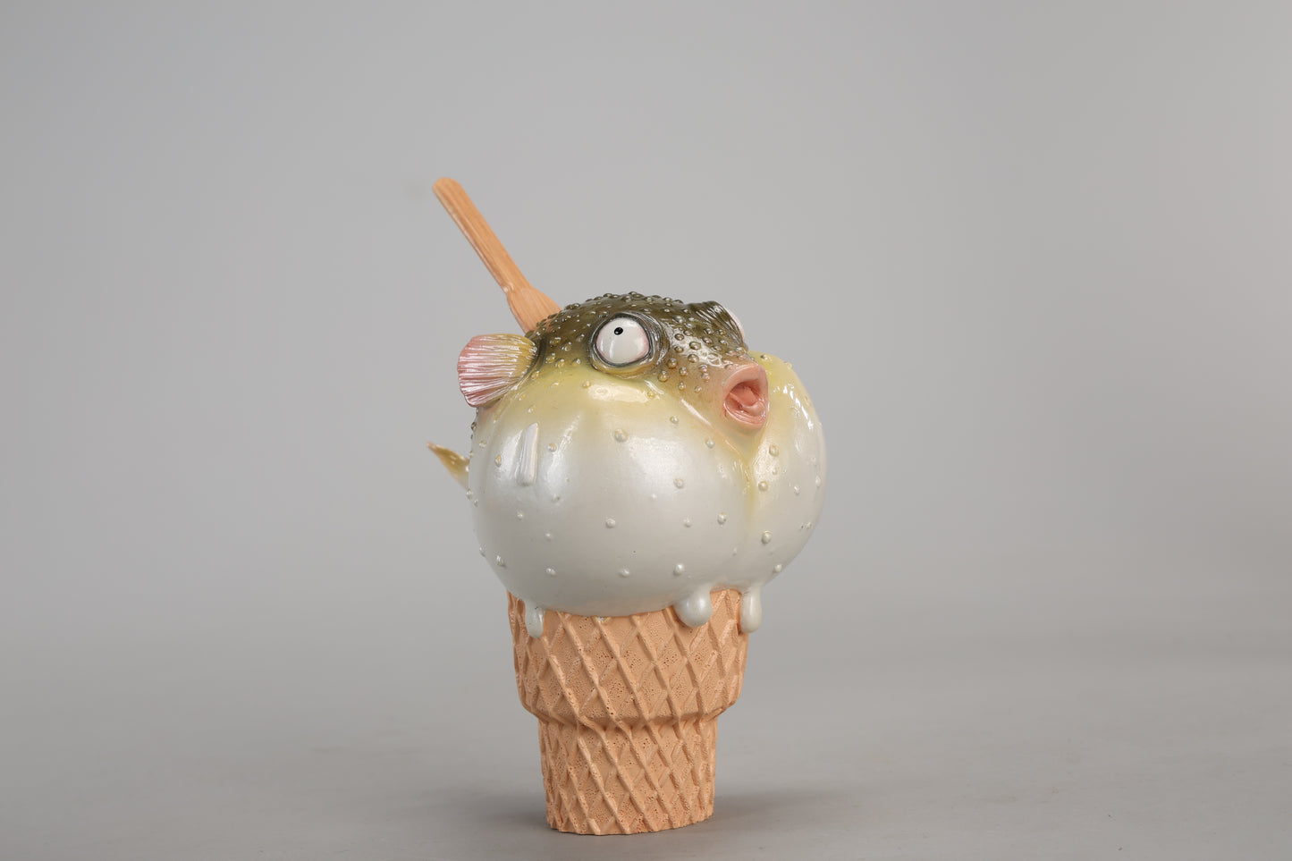 JXK266 Pre-Order Pufferfish lce Cream Figurine from JXK Studio