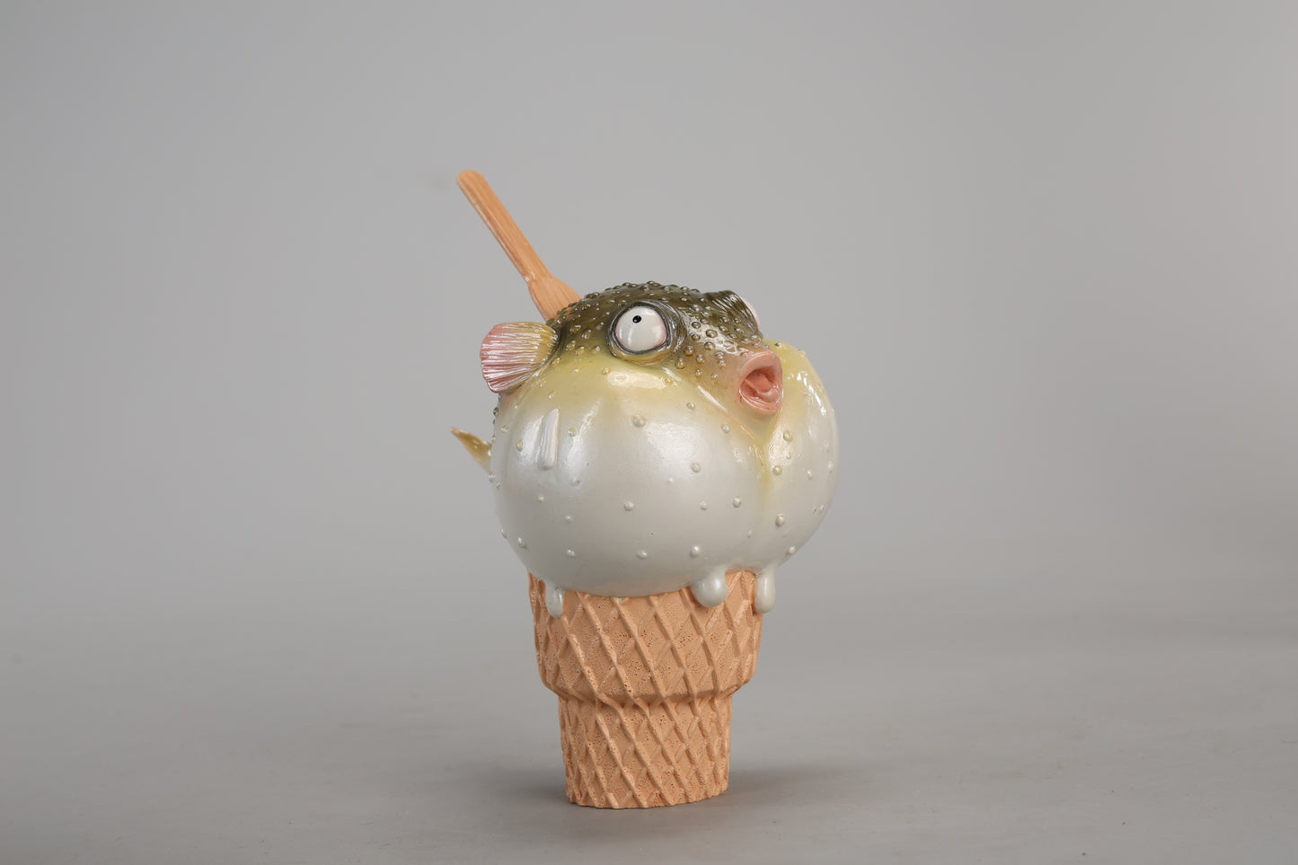 JXK266 Pre-Order Pufferfish lce Cream Figurine from JXK Studio