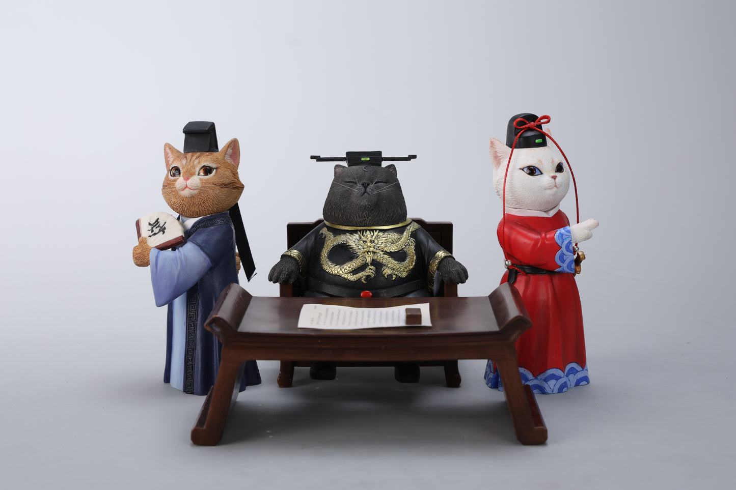 JXK267 lmperial Paws of Justice Cat Figurine from JXK Studio