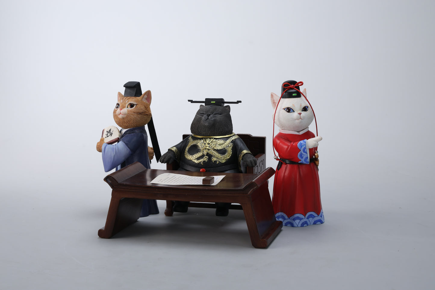 JXK267 lmperial Paws of Justice Cat Figurine from JXK Studio