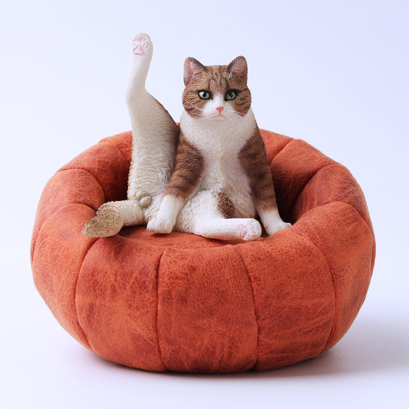 JXK056 Die faule Katze auf dem Sofa, das Geschenk der Liebe 4.0 von JXK Studio