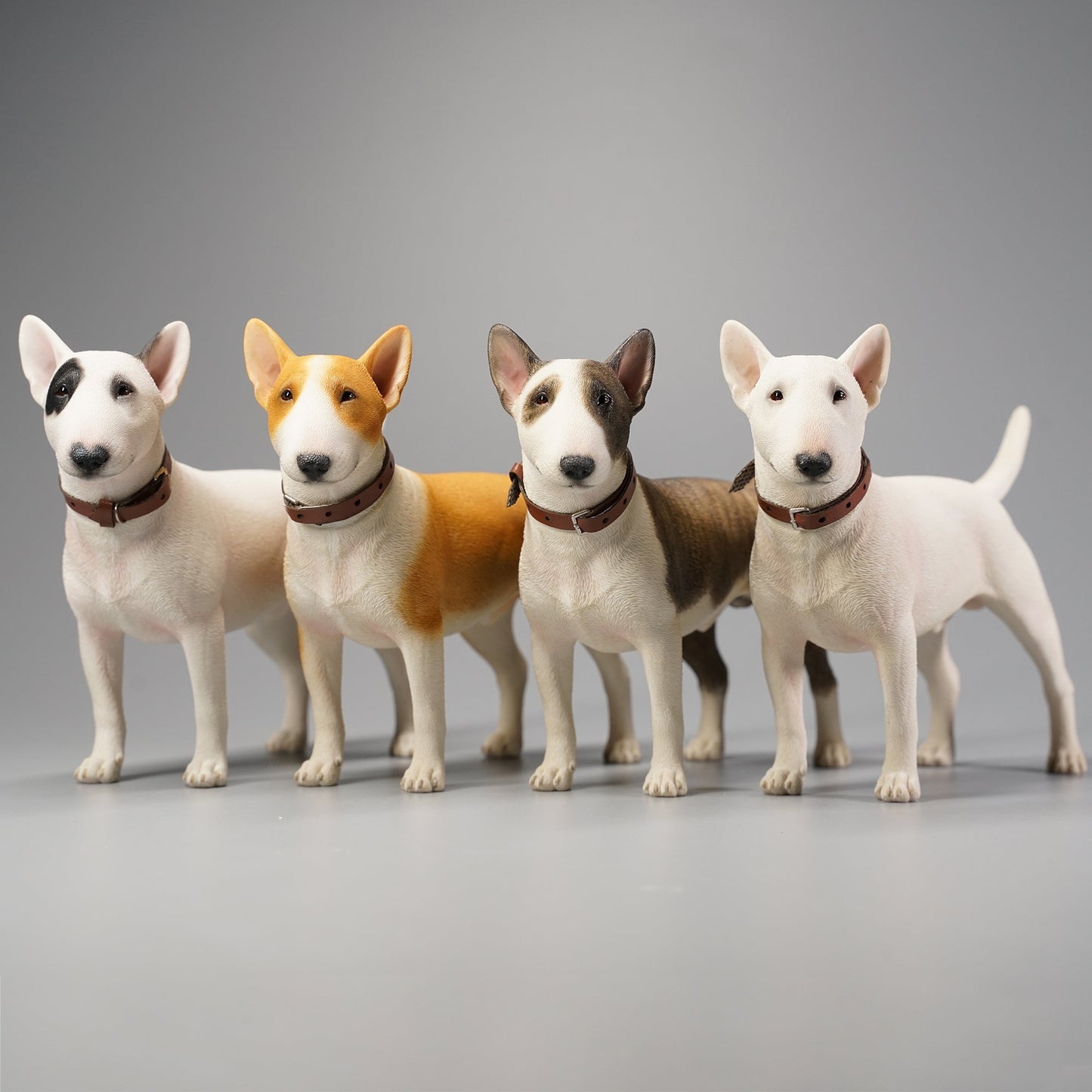 JXK067 Bull Terrier dog statue resin dog figurine for dog lovers from JXK Studio