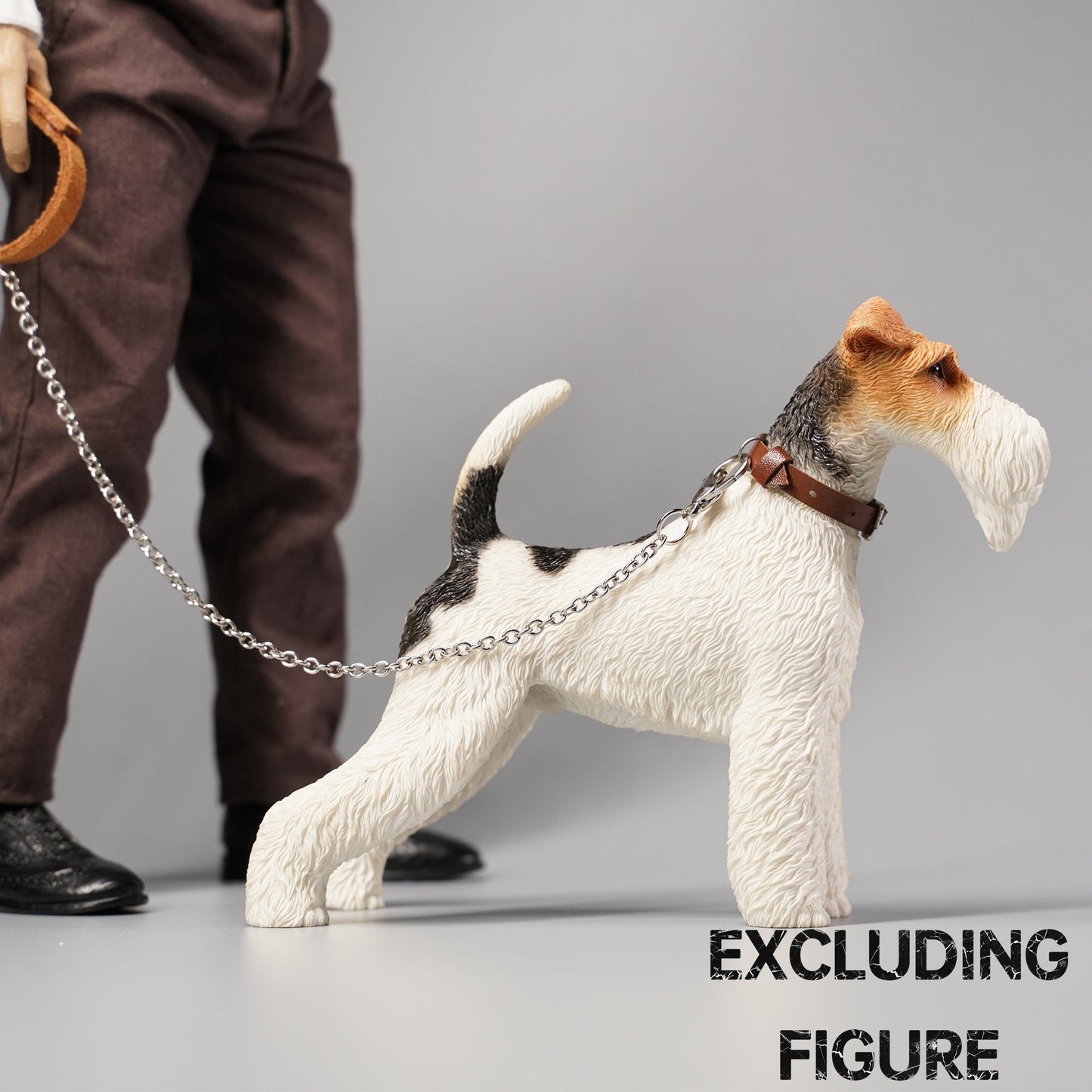 JXK068 Foxhound Terrier dog statue resin dog figurine for dog lovers from JXK Studio