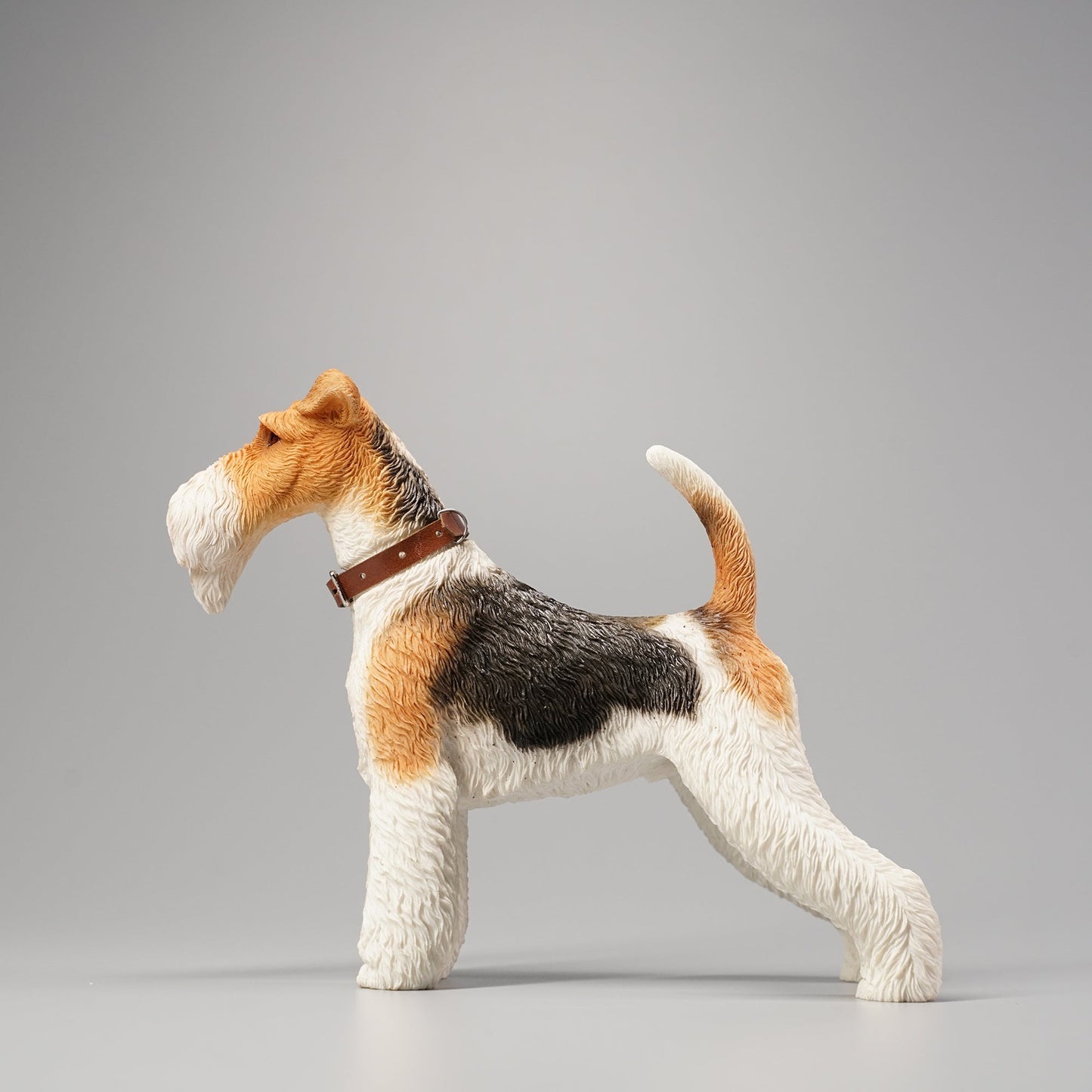 JXK068 Foxhound Terrier dog statue resin dog figurine for dog lovers from JXK Studio