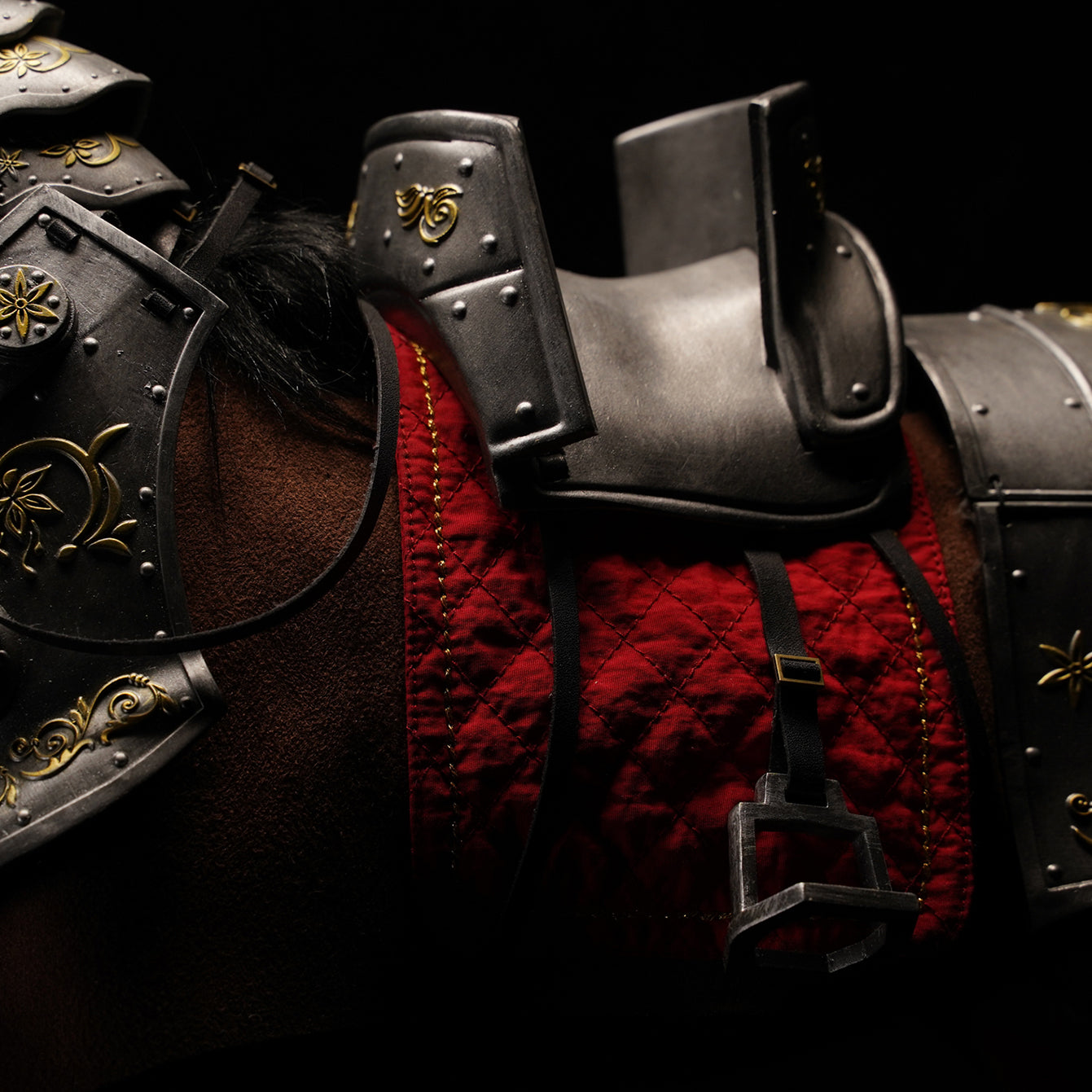 JXK125 1/6 Medieval Horse Tack from JXK Studio
