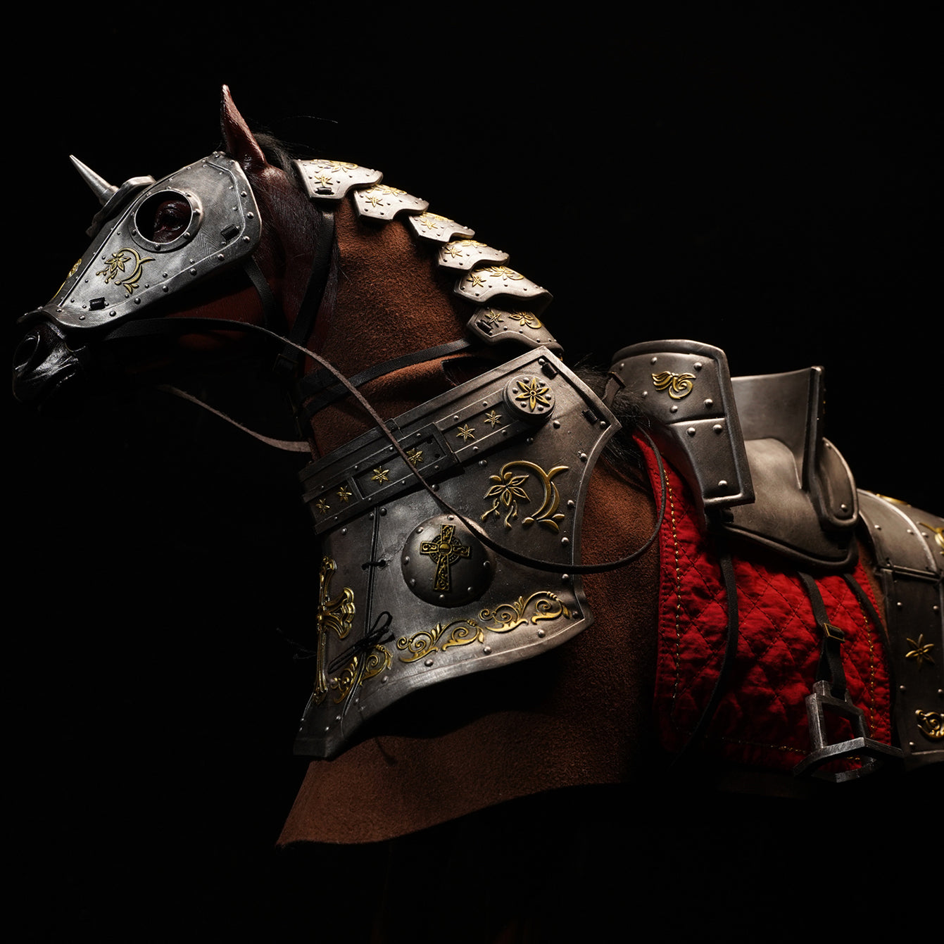 JXK125 1/6 Medieval Horse Tack from JXK Studio