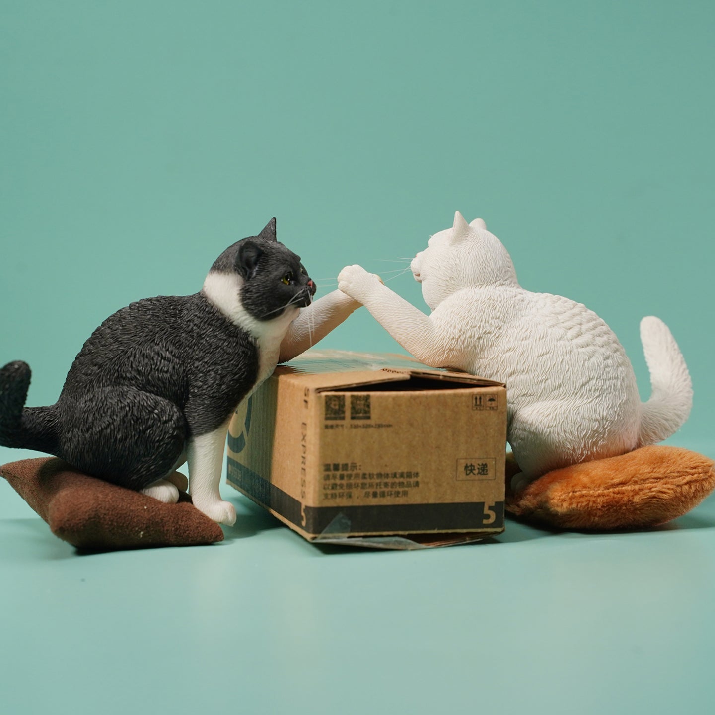 JXK127 Britisch Kurzhaar-Katzenfigur, Katzenstatue, Geschenk für Katzenliebhaber von JXK Studio