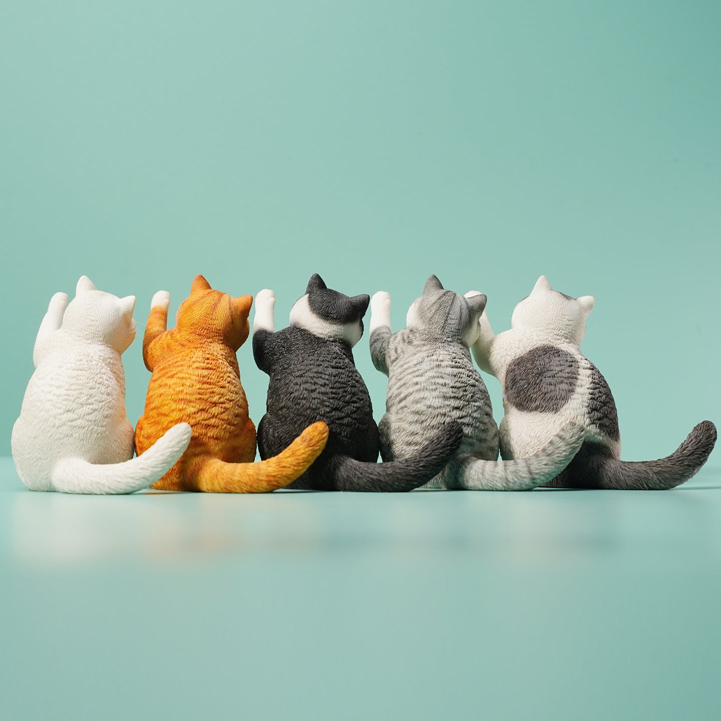 JXK127 Britisch Kurzhaar-Katzenfigur, Katzenstatue, Geschenk für Katzenliebhaber von JXK Studio