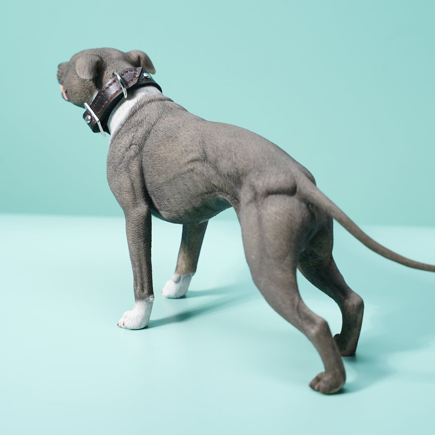 JXK129 Pit Bull Terrier figurine, dog statue gift for dog lover from JXK Studio