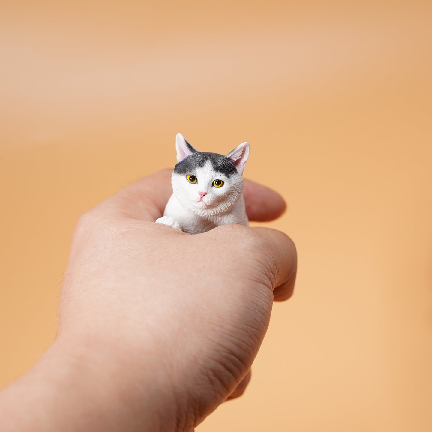 JXK132 Katzenfigur zur Dekoration des Bücherregals, Katzenstatue als Geschenk für Katzenliebhaber von JXK Studio