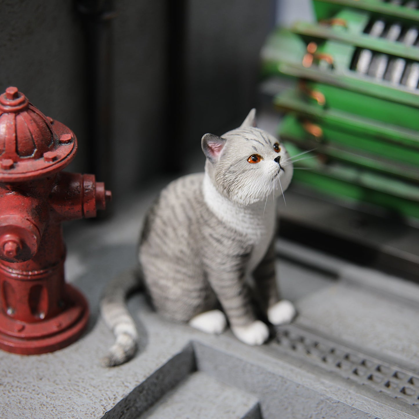 JXK141 帽子をかぶったプリンセス猫、猫好きの方へのプレゼント