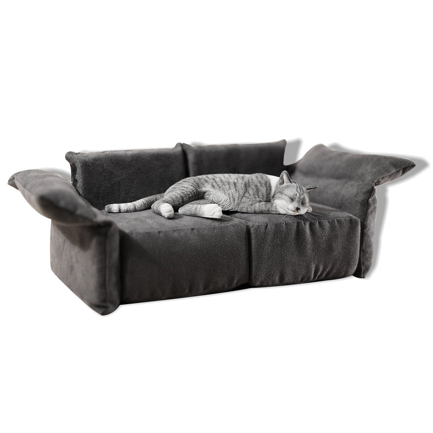 JXK142 Schlafende Katze, die Herzen heilt, Geschenk für Katzenliebhaber 4.0 von JXK Studio