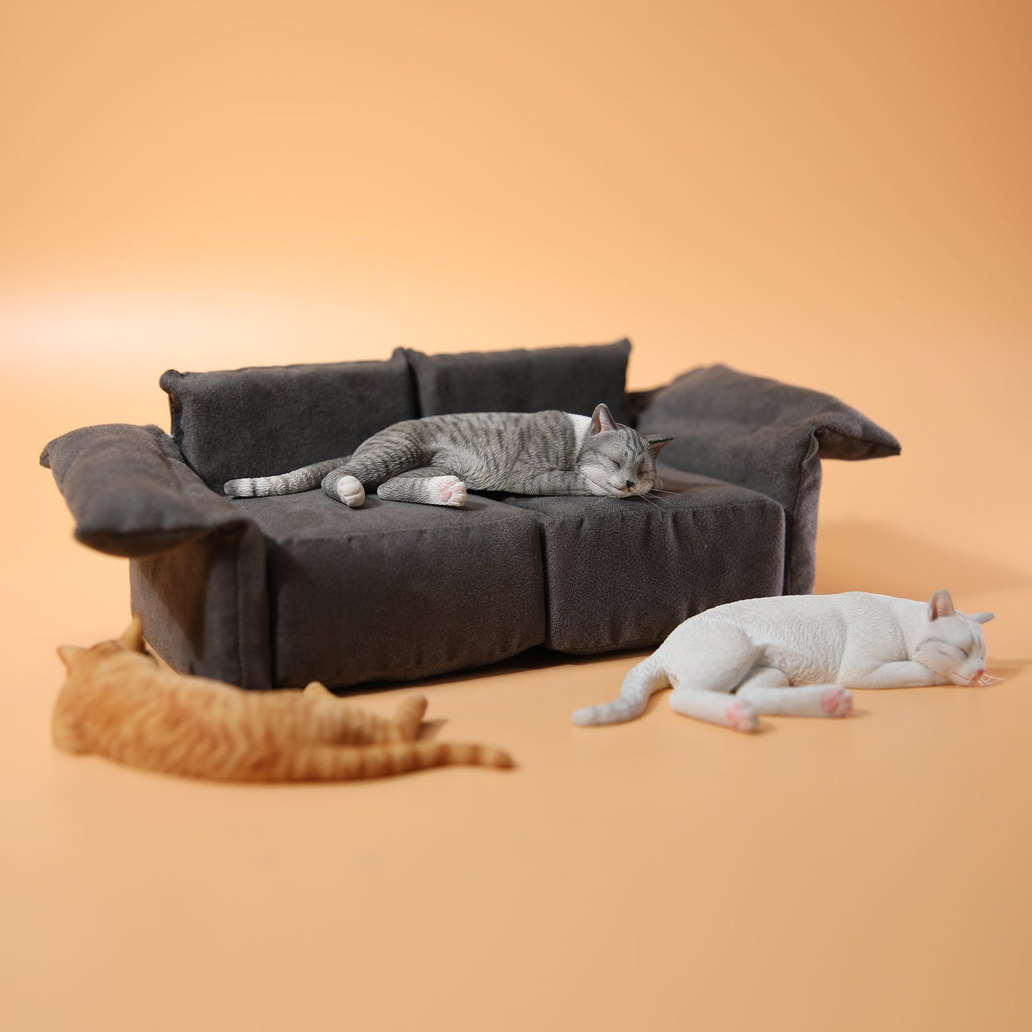 JXK142 Schlafende Katze, die Herzen heilt, Geschenk für Katzenliebhaber 4.0 von JXK Studio