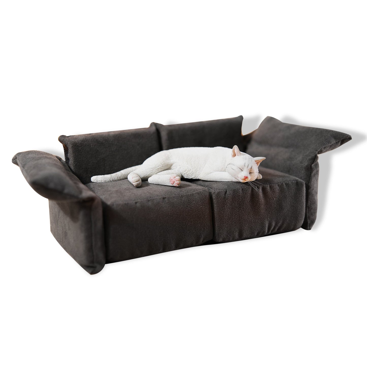 JXK142 Schlafende Katze, die Herzen heilt, Geschenk für Katzenliebhaber 4.0 von JXK Studio