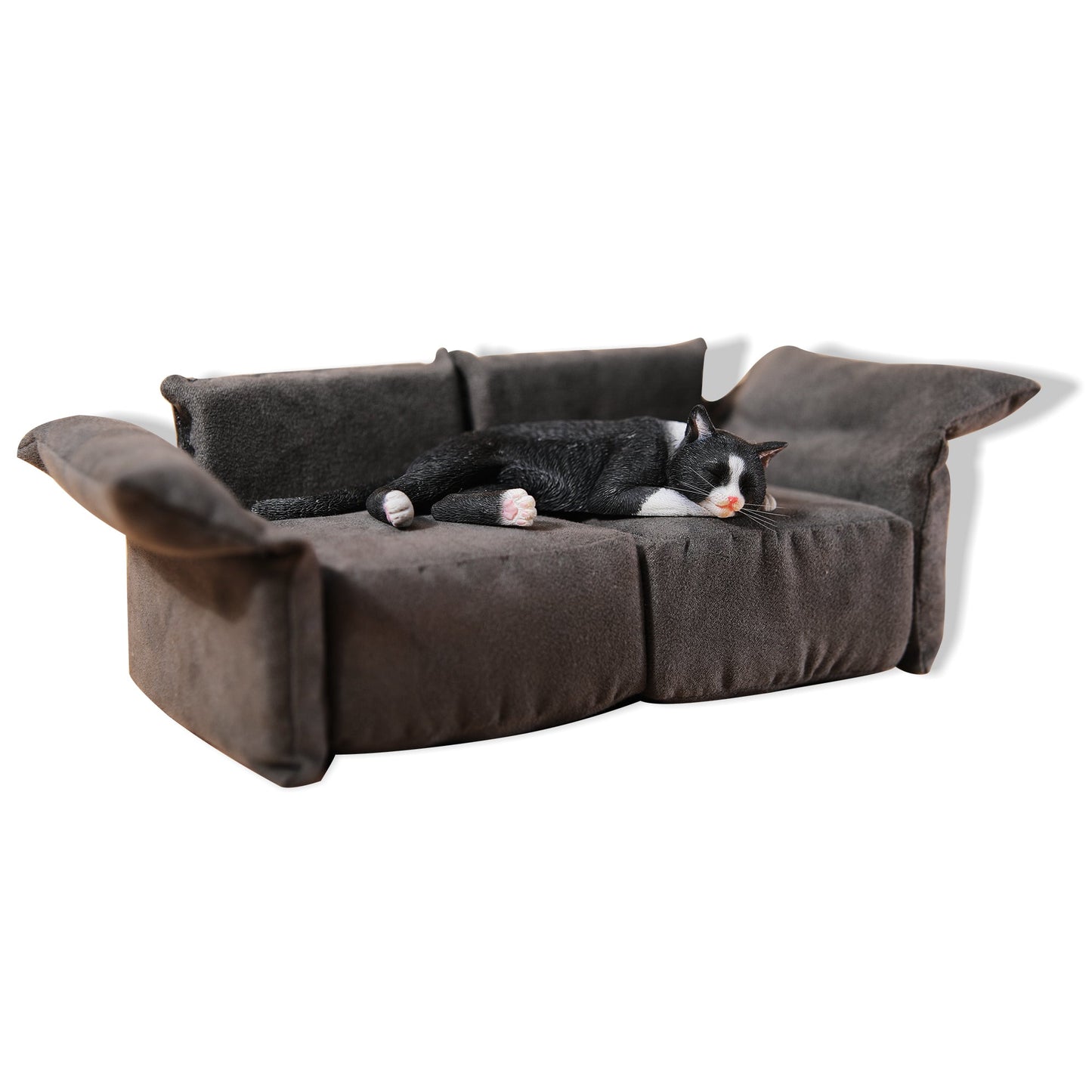 JXK142 Schlafende Katze, die Herzen heilt, Geschenk für Katzenliebhaber 4.0 von JXK Studio