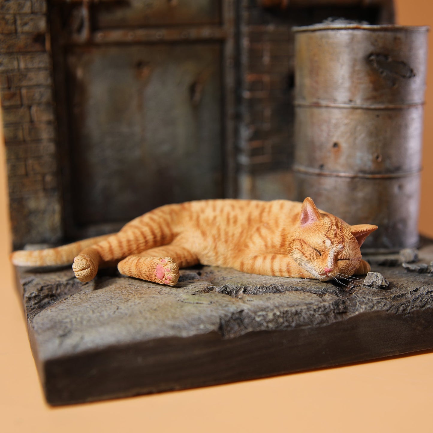 JXK142 Schlafende Katze, die Herzen heilt, Geschenk für Katzenliebhaber 4.0 von JXK Studio