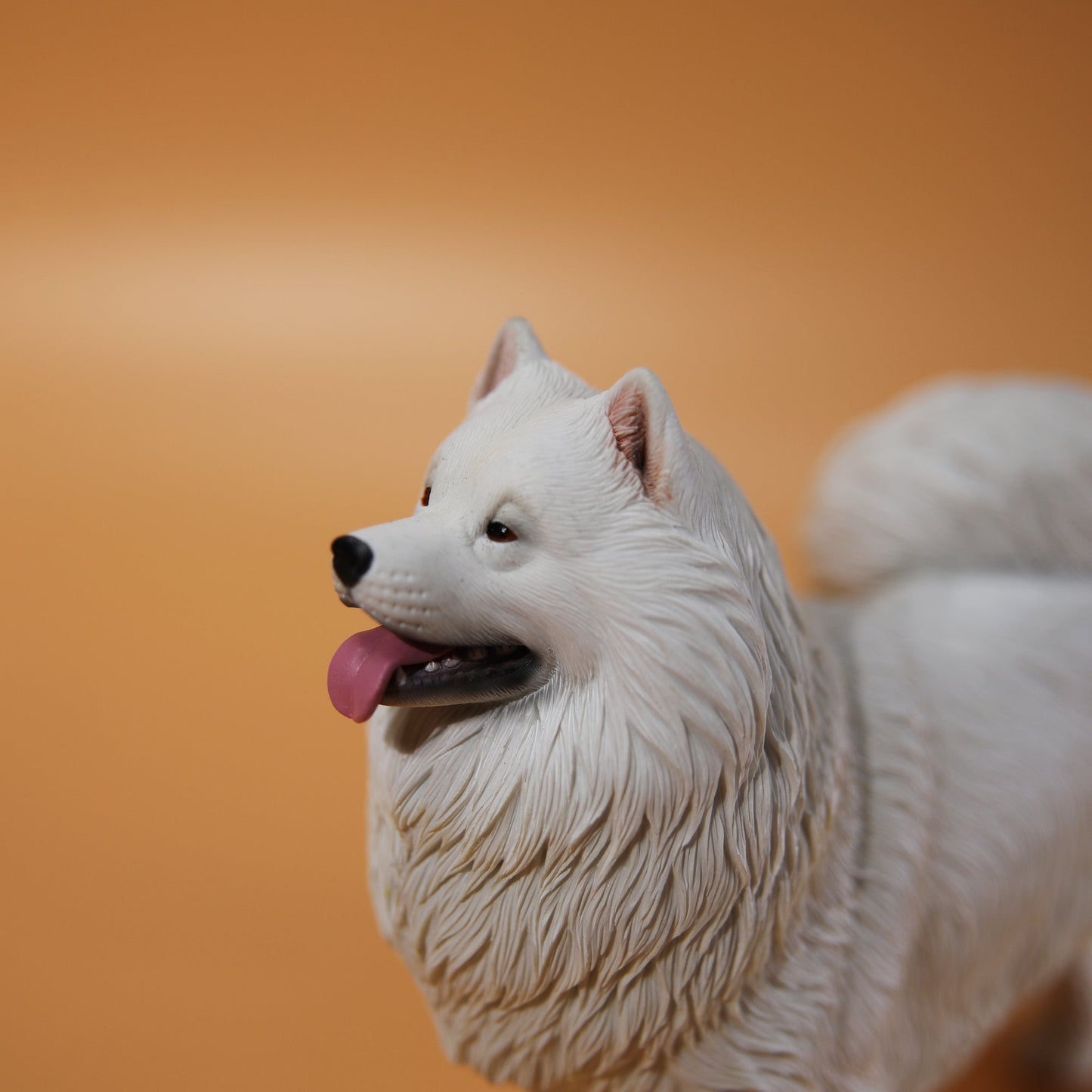JXK143 Samoyed dog figurine dog statue gift for dog lovers from JXK Studio