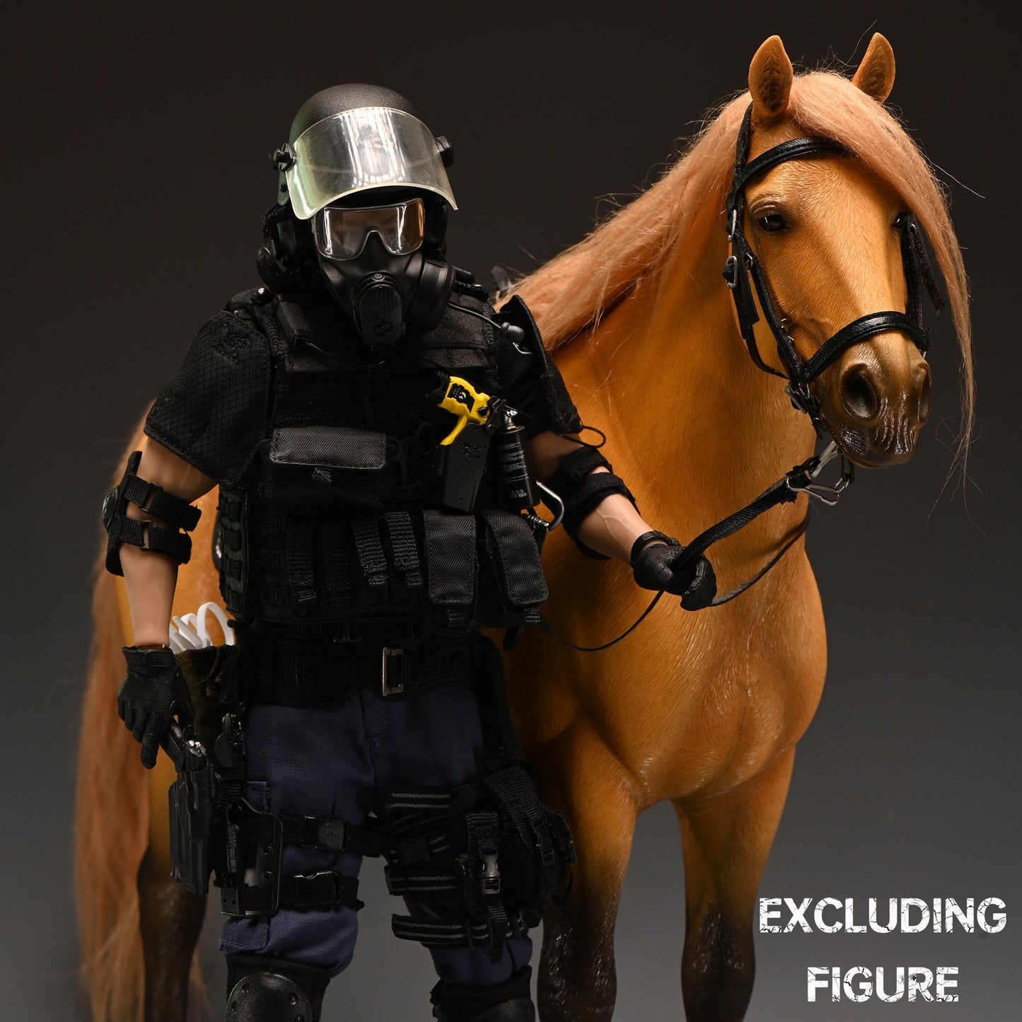 JXK145 Dutch Warmblood Horse with Saddle, Horse Statue with Intricate Details, Gift for Horse Lovers from JXK Studio