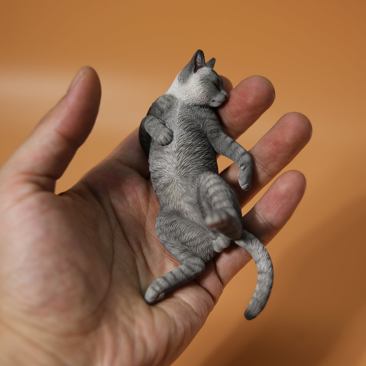 JXK152 Katzenfigur, Katzenstatue aus Kunstharz für Bücherregal-Dekor, Geschenke für Katzenliebhaber von JXK Studio