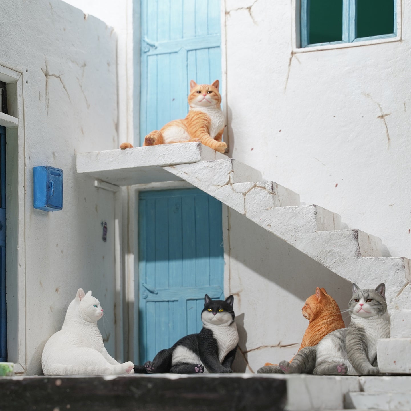 JXK153 Katzen aus der Verbotenen Stadt, Geschenk für Katzenliebhaber von JXK Studio