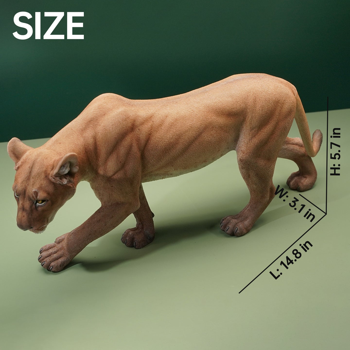 JXK154 Löwenstatue zur Heimdekoration, Geschenke für Tierliebhaber von JXK Studio