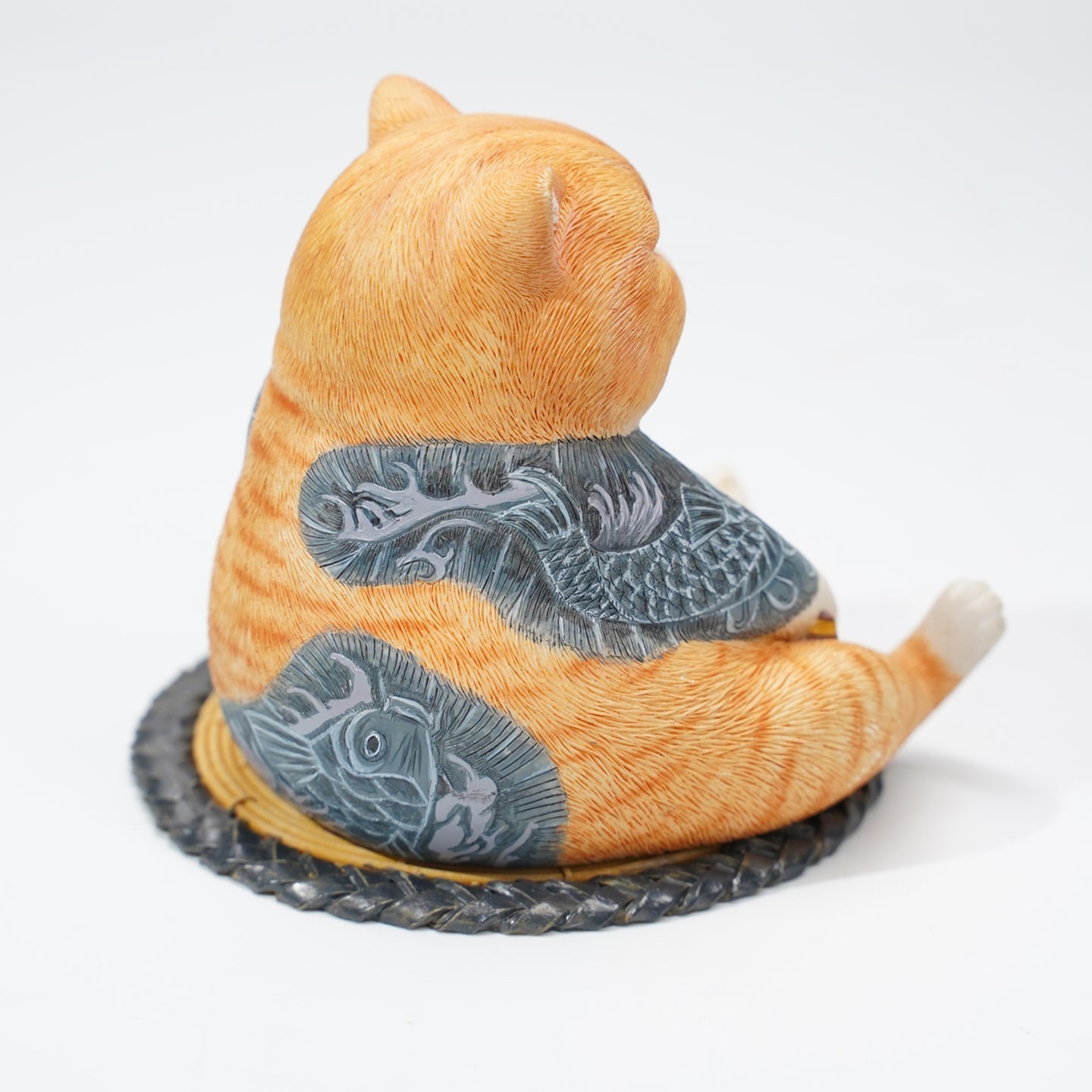 JXK158 Dicke Katze mit Tattoo, Tattoo Katze das Geschenk für Katzenliebhaber von JXK Studio