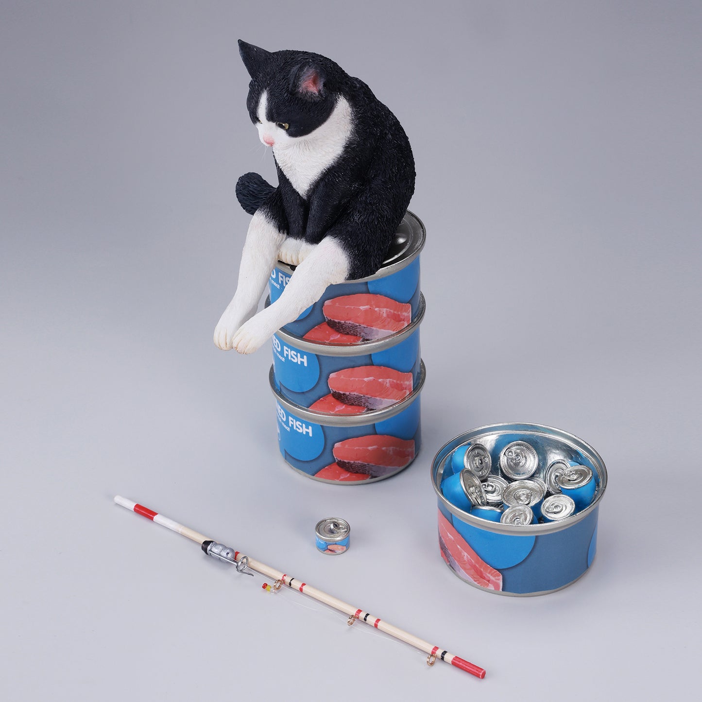 JXK312 Pre-sale Dream-Fishing Kitten from JXK Studio