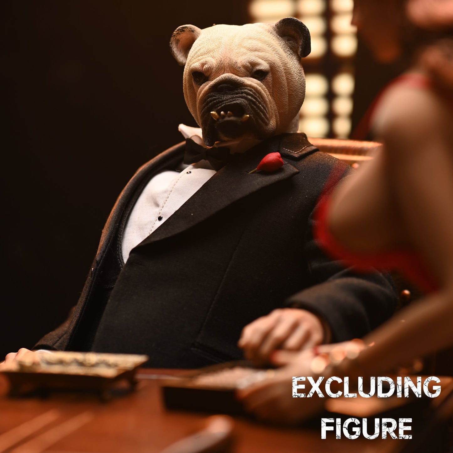 M2201D Scenes from The Godfather's Office Desk Model for Vintage Collection from JXK Studio