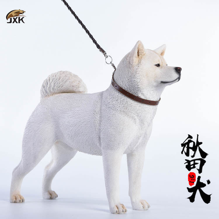 JXK007 Akita dog figurine dog statue for home decor gift for dog lovers from JXK Studio