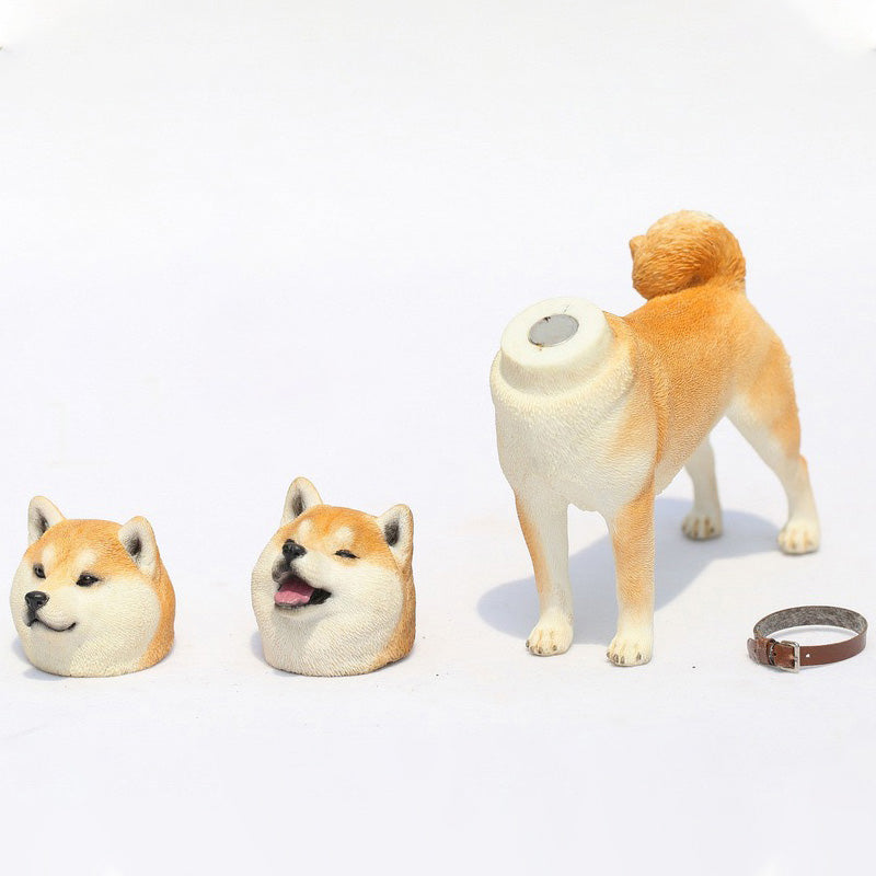 MRZ027 Shiba Inu Dog Statue from JXK Studio