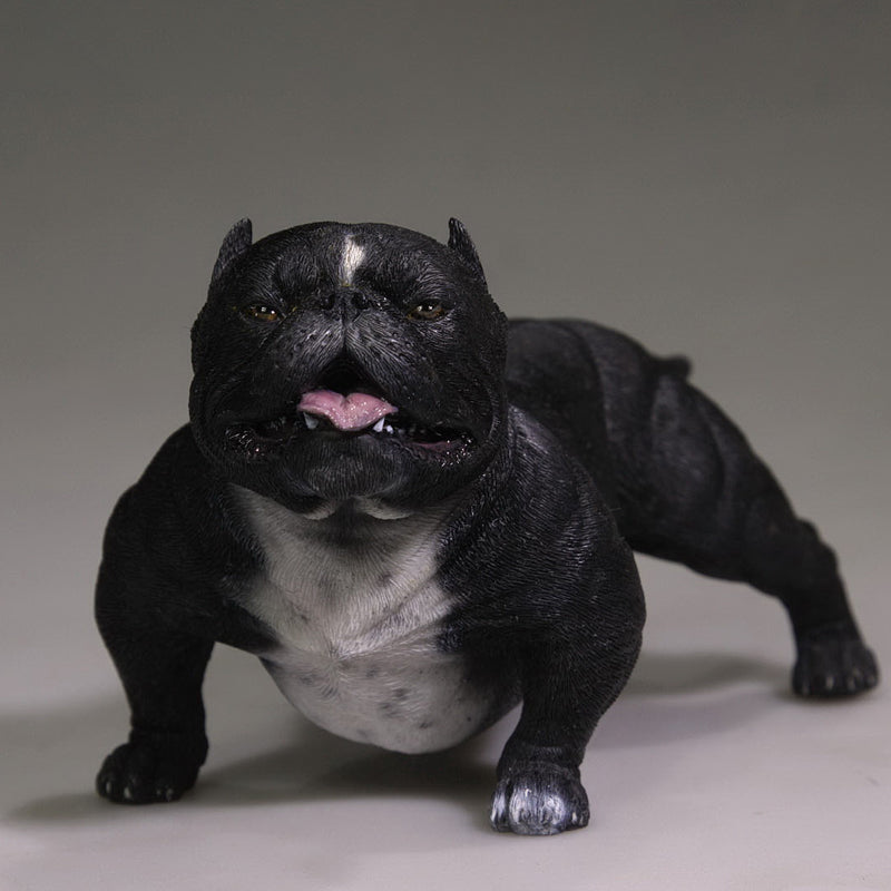 MRZ America bully dog statue dog figurine from JXK Studio
