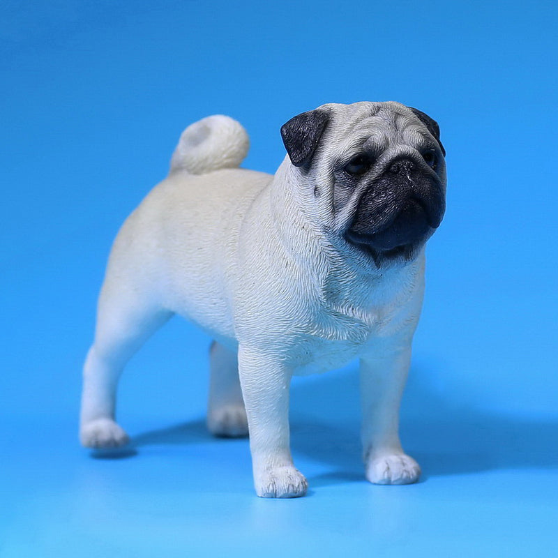 MRZ018 Pug dog figurine dog statue for dog lovers from JXK Studio