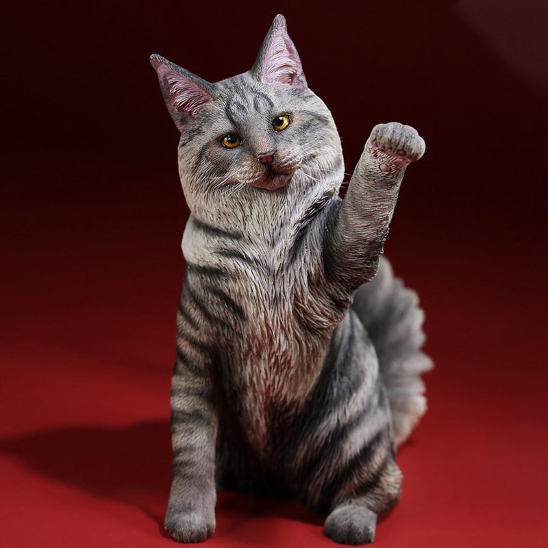 MRZ045 Maine cat statue from JXK Studio