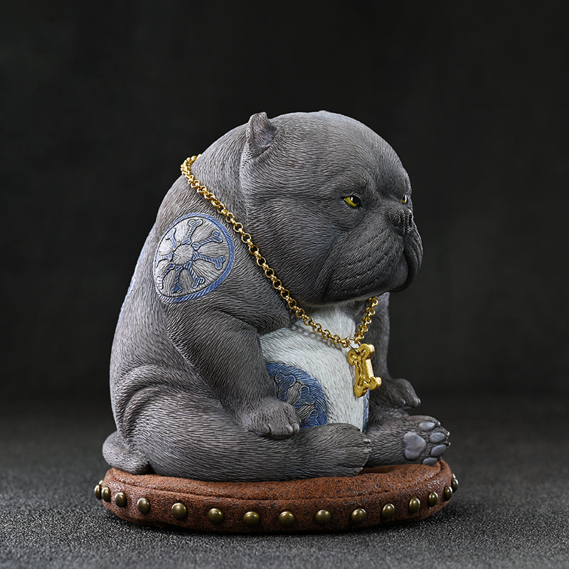 JXK185 Bully Dog Statue, Dog Figurine for Home Decor from JXK Studio