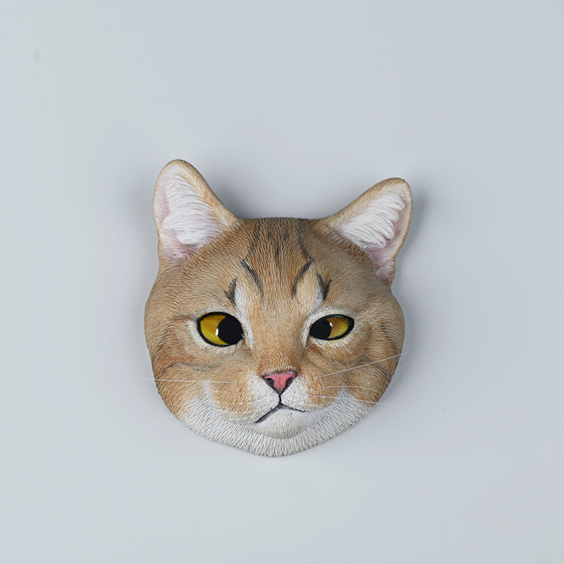 JS2309 Cat Figurine Cat Statue Refrigerator Stickers from JXK Studio