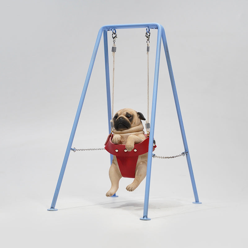 JXK174 Pug Dog Statue Dog Figurine for Home Decor from JXK Studio