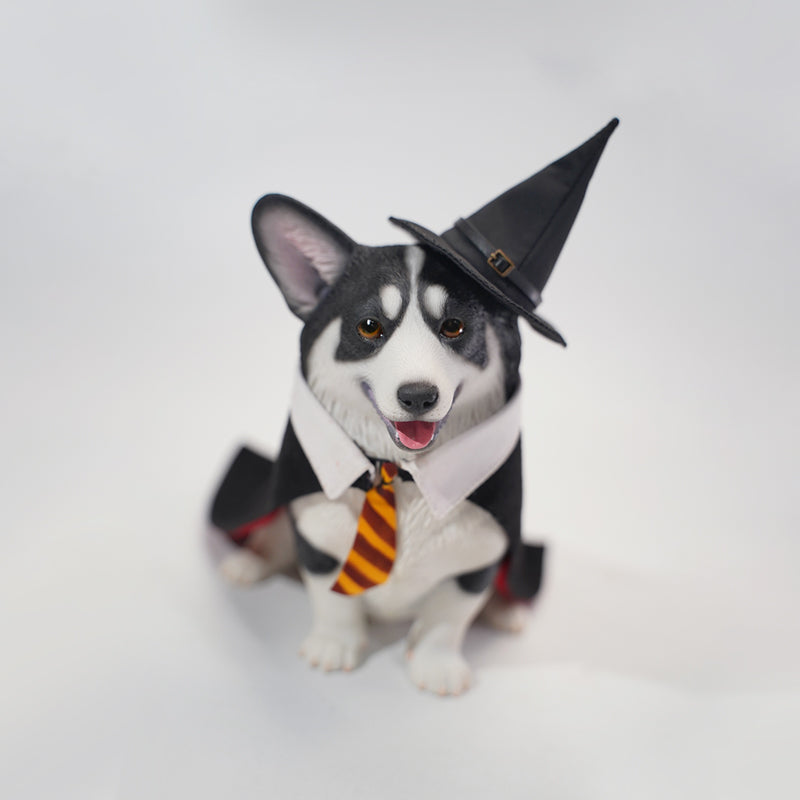 X32302 Corgi dog figurine dog statue for home decor from JXK Studio