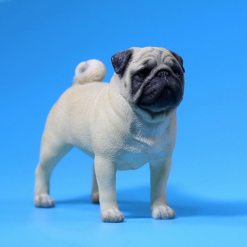 MRZ018 Pug dog figurine dog statue for dog lovers from JXK Studio