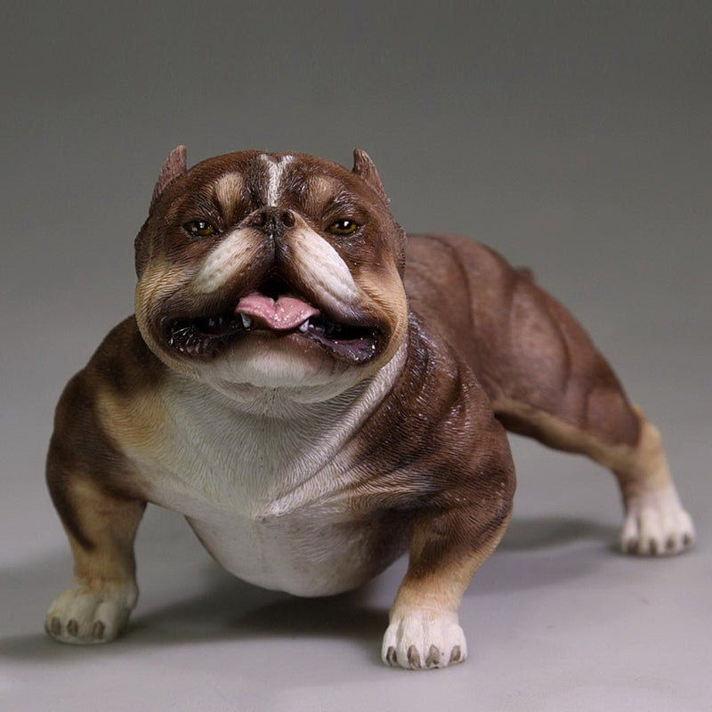 MRZ America bully dog statue dog figurine from JXK Studio