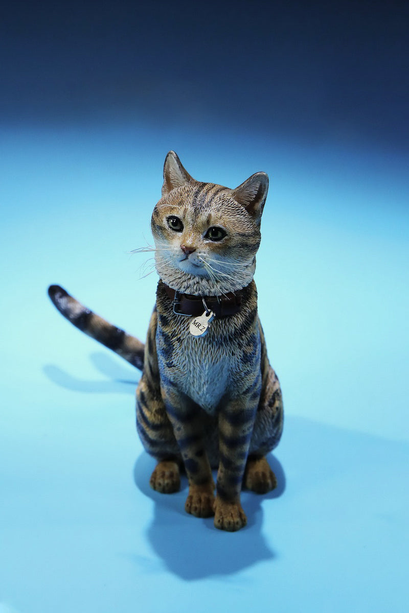 MRZ036 Chinese Cat statue from JXK Studio