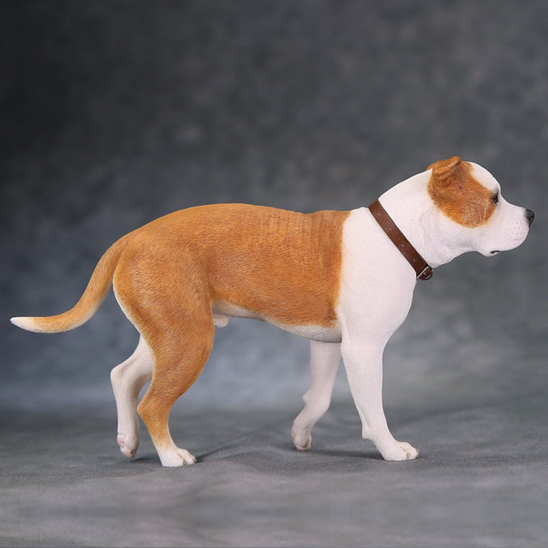 MRZ029 Staffordshire Terrier dog figurine from JXK Studio