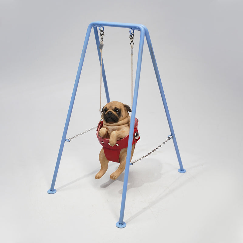 JXK174 Pug Dog Statue Dog Figurine for Home Decor from JXK Studio